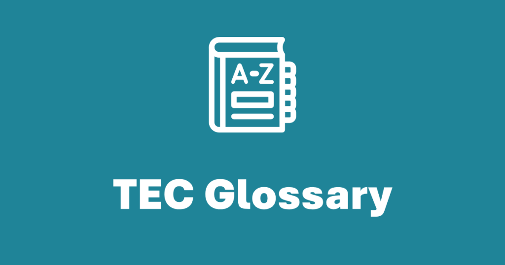 TEC Glossary